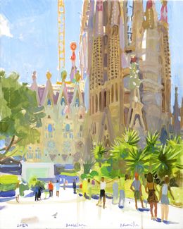 Gemälde, Sagrada Familia, Neonilla Medvedeva