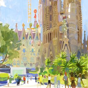 Gemälde, Sagrada Familia, Neonilla Medvedeva