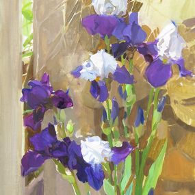 Gemälde, Irises, Neonilla Medvedeva