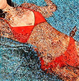 Peinture, Underwater Turquoise, Alexandra Djokic