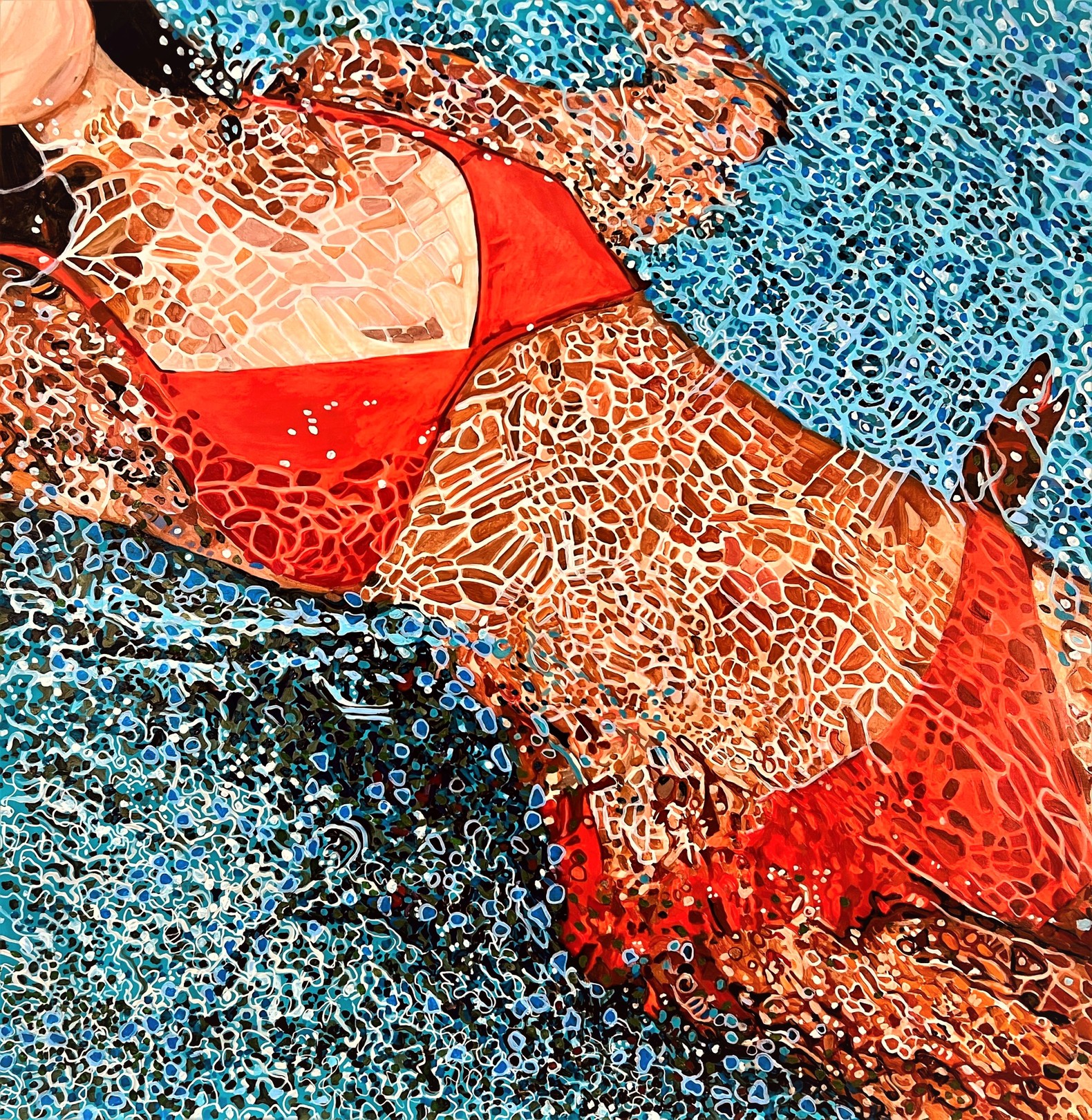 Alexandra Djokic, Underwater Turquoise Alexandra Djokic, Underwater Turquoise