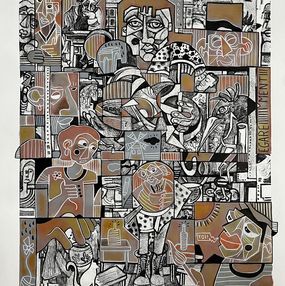 Print, La cité des égarés étude I/X, AKET