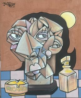 Painting, Pastis au soleil, AKET