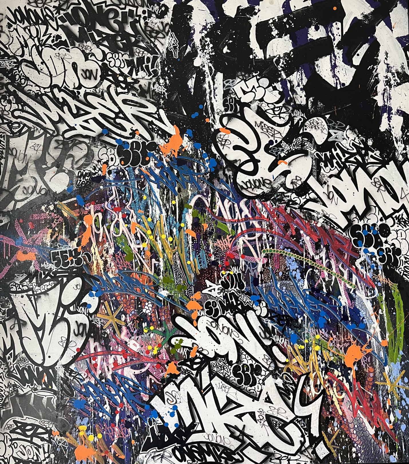 JonOne, Street (collab Onemizer) JonOne, Street (collab Onemizer)
