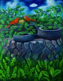 Peinture, Post-Anthropocène, Florent Meyer