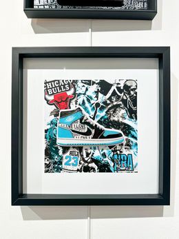 Sculpture, Sneaker Bleu, Fred Meurice