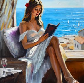 Gemälde, The Mediterranean noon III, Serghei Ghetiu