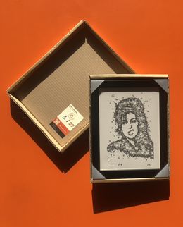 Print, Amy Winehouse miniature Template, Mister Marcus