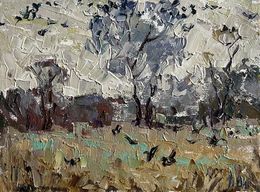 Painting, Deep autumn has arrived, Ivanyuk Oleksiy
