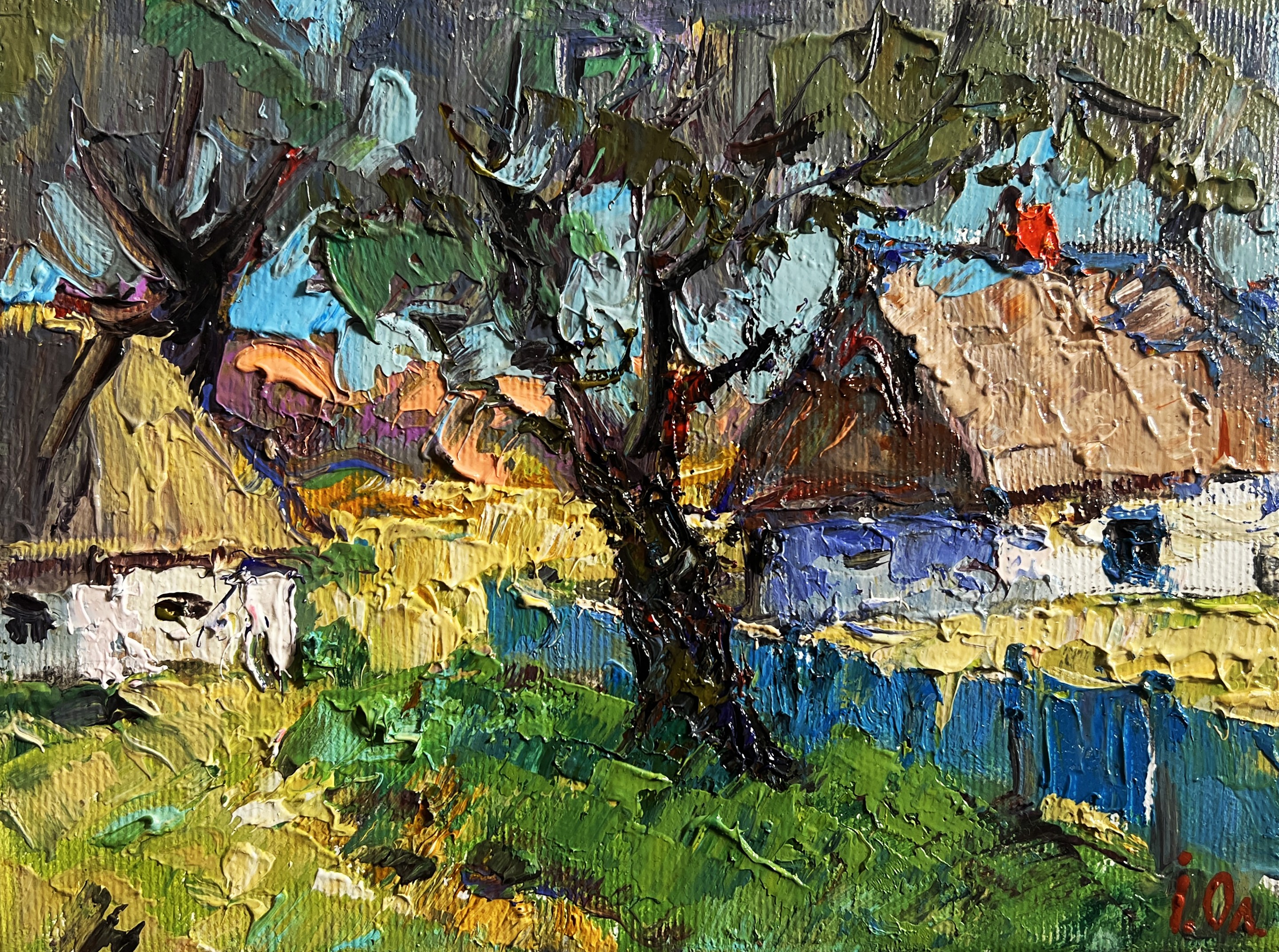 Ivanyuk Oleksiy, Country summer morning Ivanyuk Oleksiy, Country summer morning