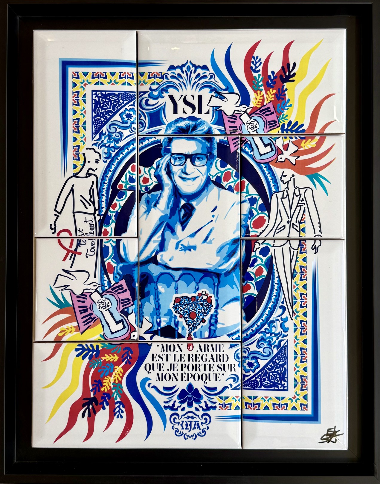 OJA, Ex-voto Yves Saint Laurent OJA, Ex-voto Yves Saint Laurent