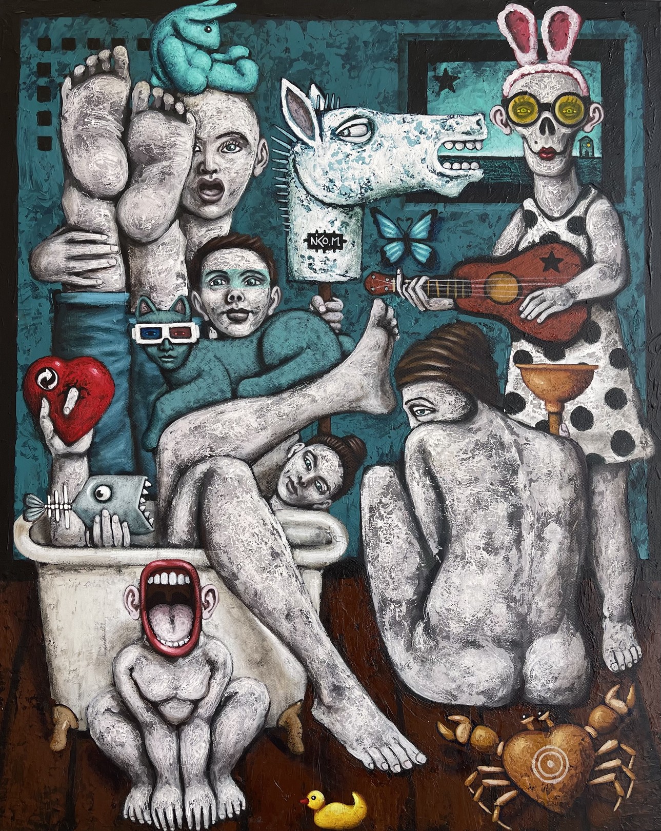 Nicolas Monjo, La tête sous l'eau et les jambes en l'air Nicolas Monjo, La tête sous l'eau et les jambes en l'air