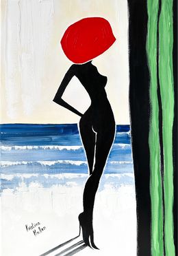 Painting, The Perfect Sea View: A Muse’s Escape, Kristina Mallen