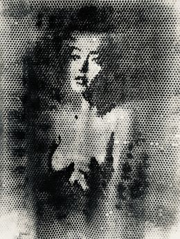 Gemälde, Nude papier bulle (1), Christophe Ruiz