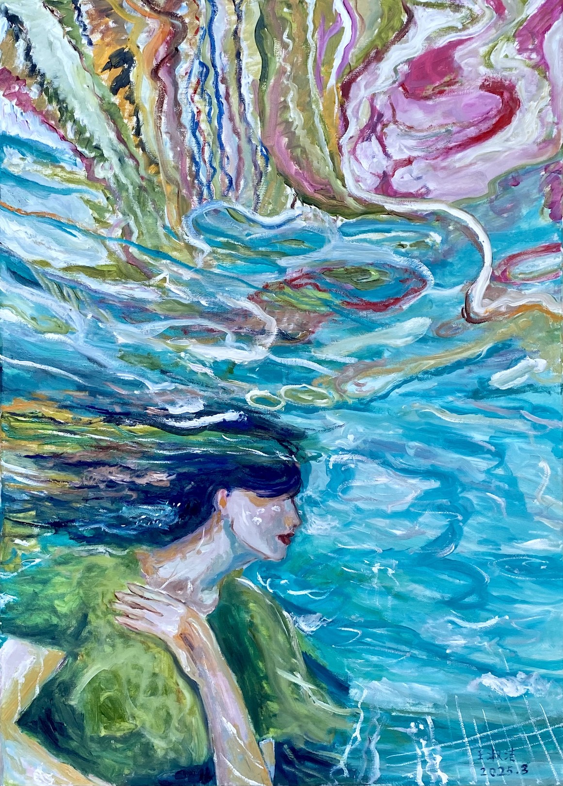ShuJie Wang, La nymphe aquatique ShuJie Wang, La nymphe aquatique