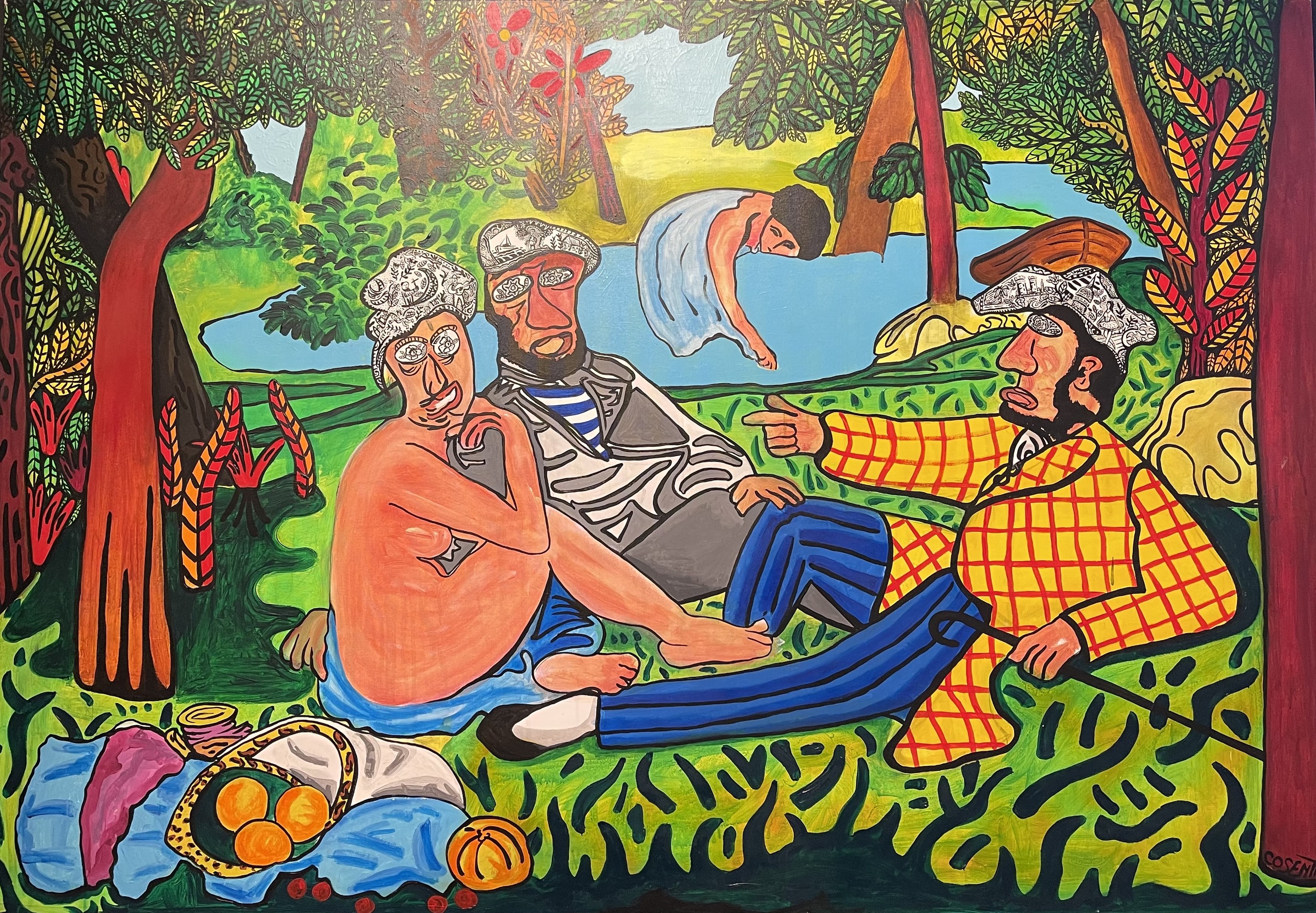 Christophe Cosentino, Le déjeuner sur l'herbe Christophe Cosentino, Le déjeuner sur l'herbe