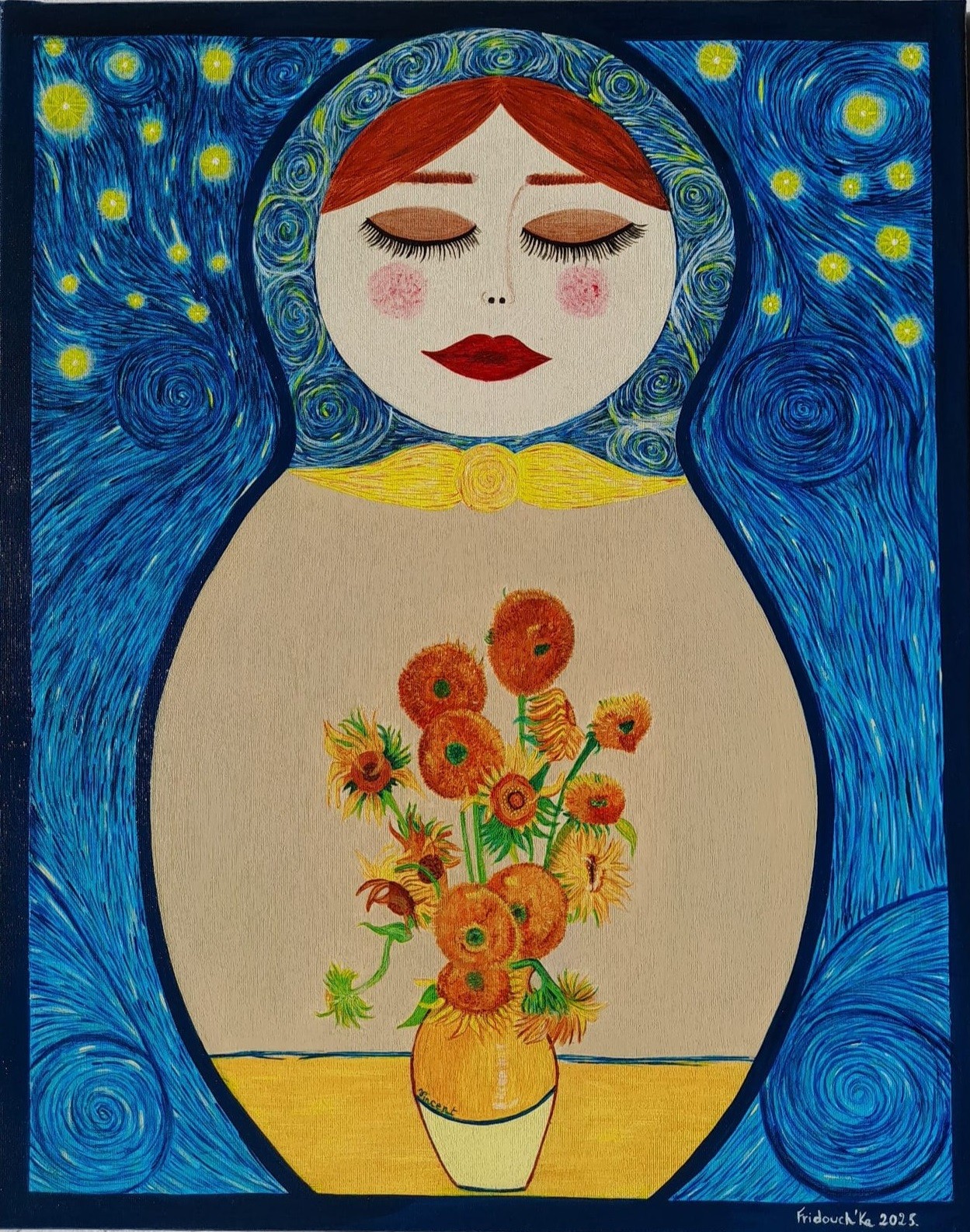 Fridouch'ka, Auand ma matrioshka rencontre Van Gogh Fridouch'ka, Auand ma matrioshka rencontre Van Gogh