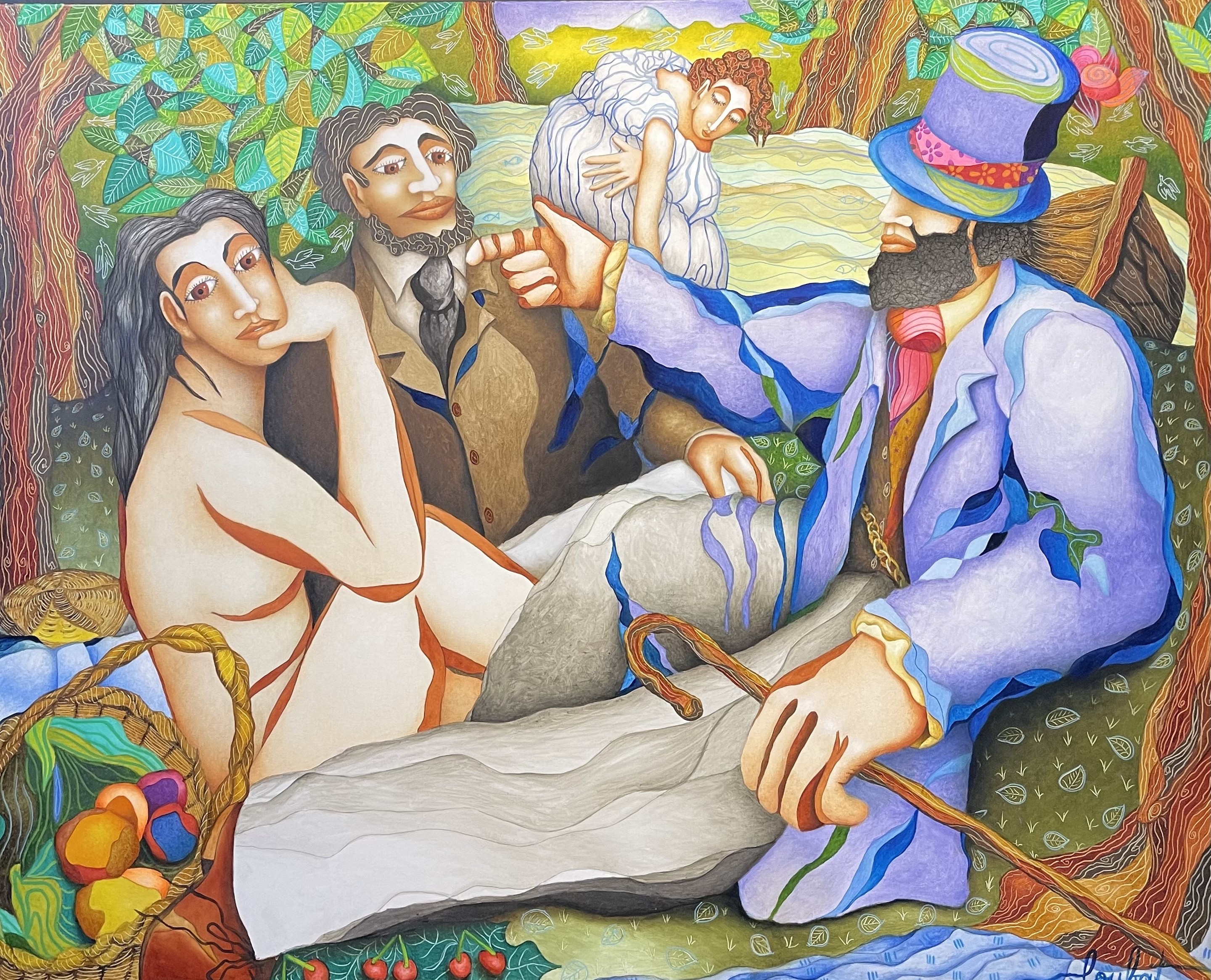 Philippe Loubat, Le déjeuner sur l'herbe Philippe Loubat, Le déjeuner sur l'herbe