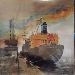 Gemälde, Départ pour Venise, Jean-Claude Campana