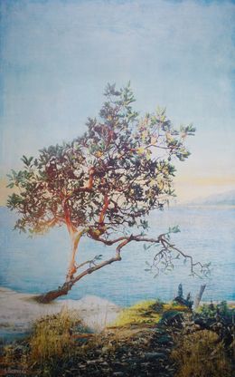 Painting, Where The Edge Beckons, Lori Bagnérès