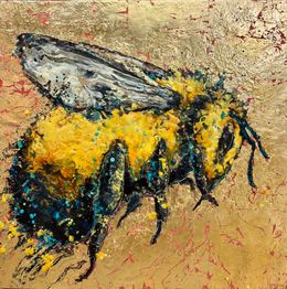 Gemälde, Bumble Higher, Kathy Bradshaw