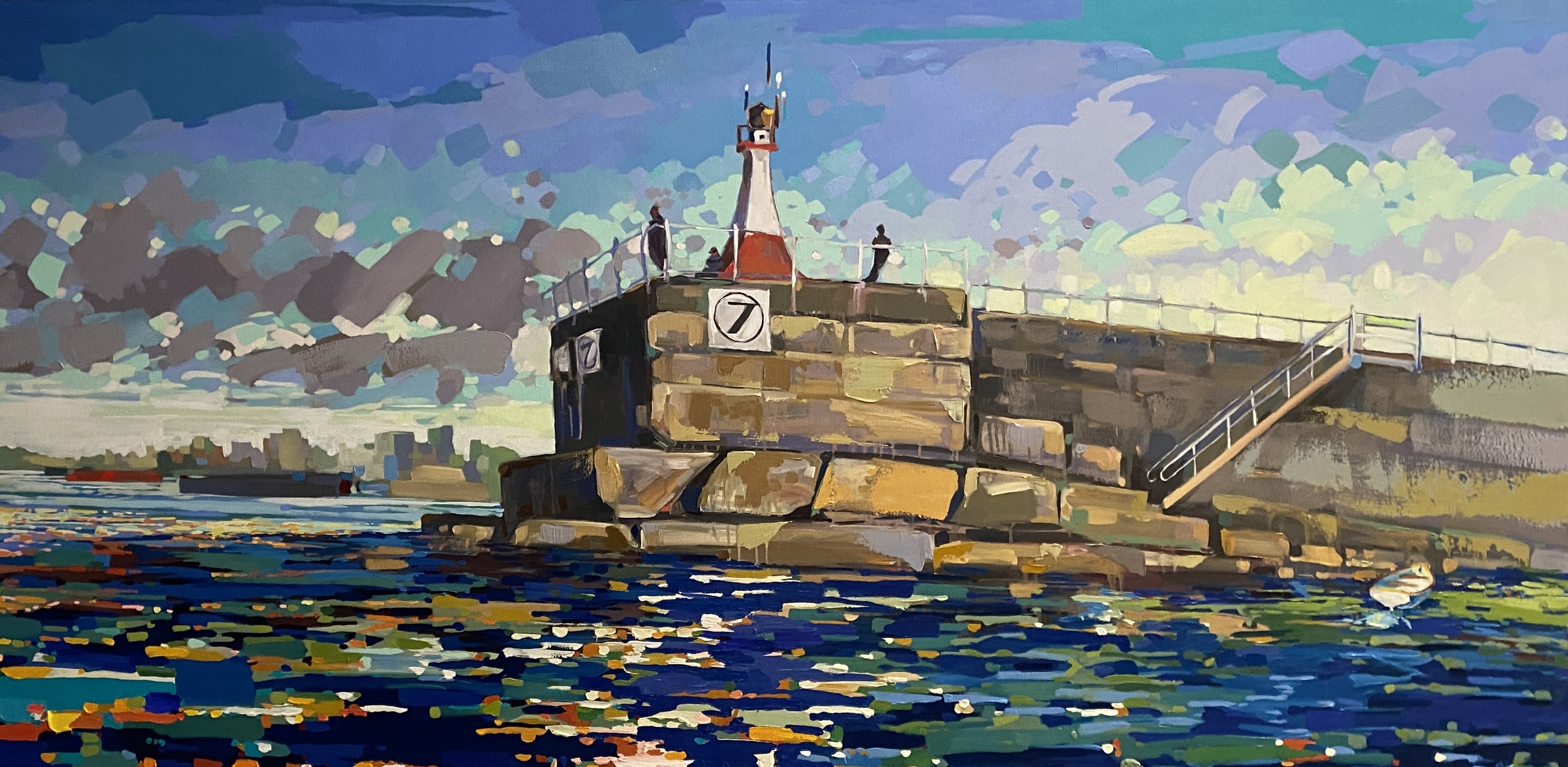 Chrissy Nickerson, The Breakwater, Victoria Harbour Chrissy Nickerson, The Breakwater, Victoria Harbour