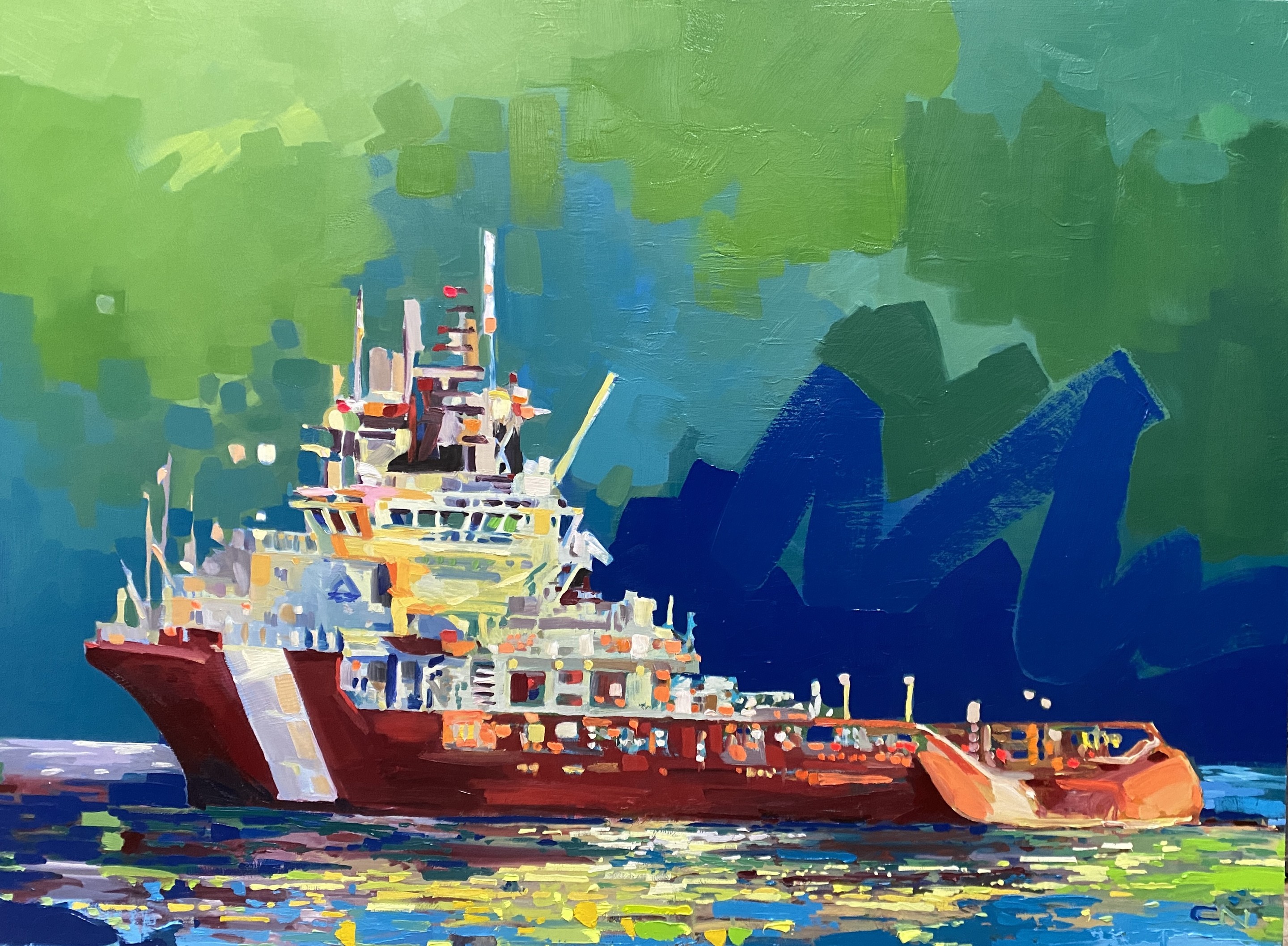 Chrissy Nickerson, The Arctic Raven, Canadian Coast Guard Chrissy Nickerson, The Arctic Raven, Canadian Coast Guard