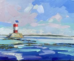 Painting, Oak Bay Study, Chrissy Nickerson