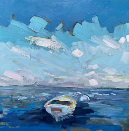 Painting, Bow Into It, Chrissy Nickerson