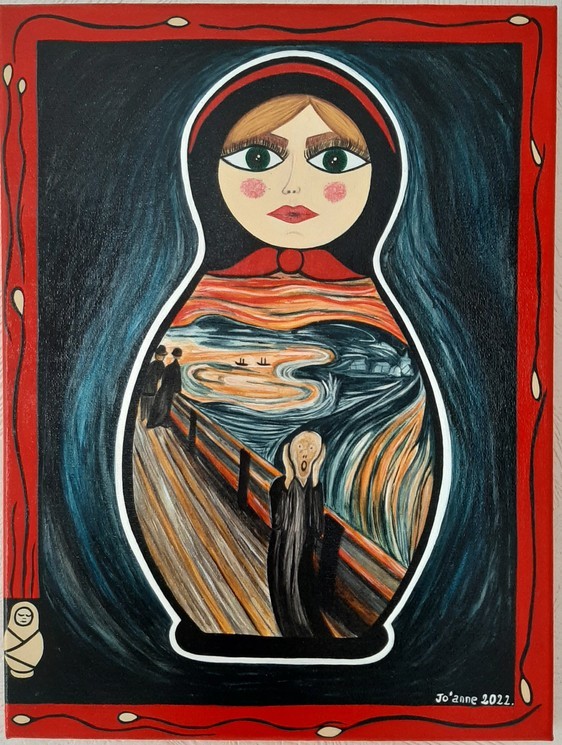 Fridouch'ka, Quand ma matrioshka rencontre Munch Fridouch'ka, Quand ma matrioshka rencontre Munch