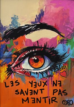 Peinture, Les yeux ne savent pas mentir, cObo