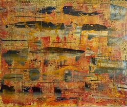 Peinture, Blood in the water, Hydenothingart by Steven J Hyd