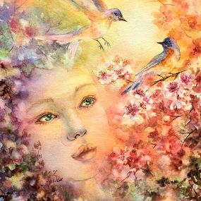 Gemälde, Conexion, Aiko Iwakawa