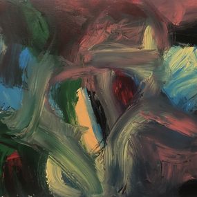 Gemälde, Running through the Wild, Gal Rosenberg
