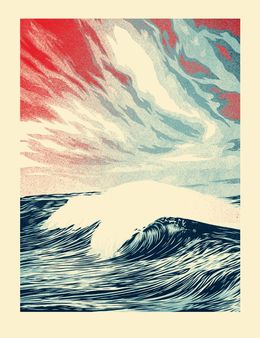 Print, Force of Nature Letterpress, Shepard Fairey (Obey)