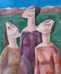 Peinture, Longing Toward the Sky, Gegham Hunanyan