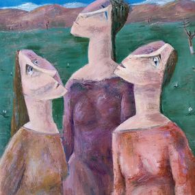 Gemälde, Longing Toward the Sky, Gegham Hunanyan