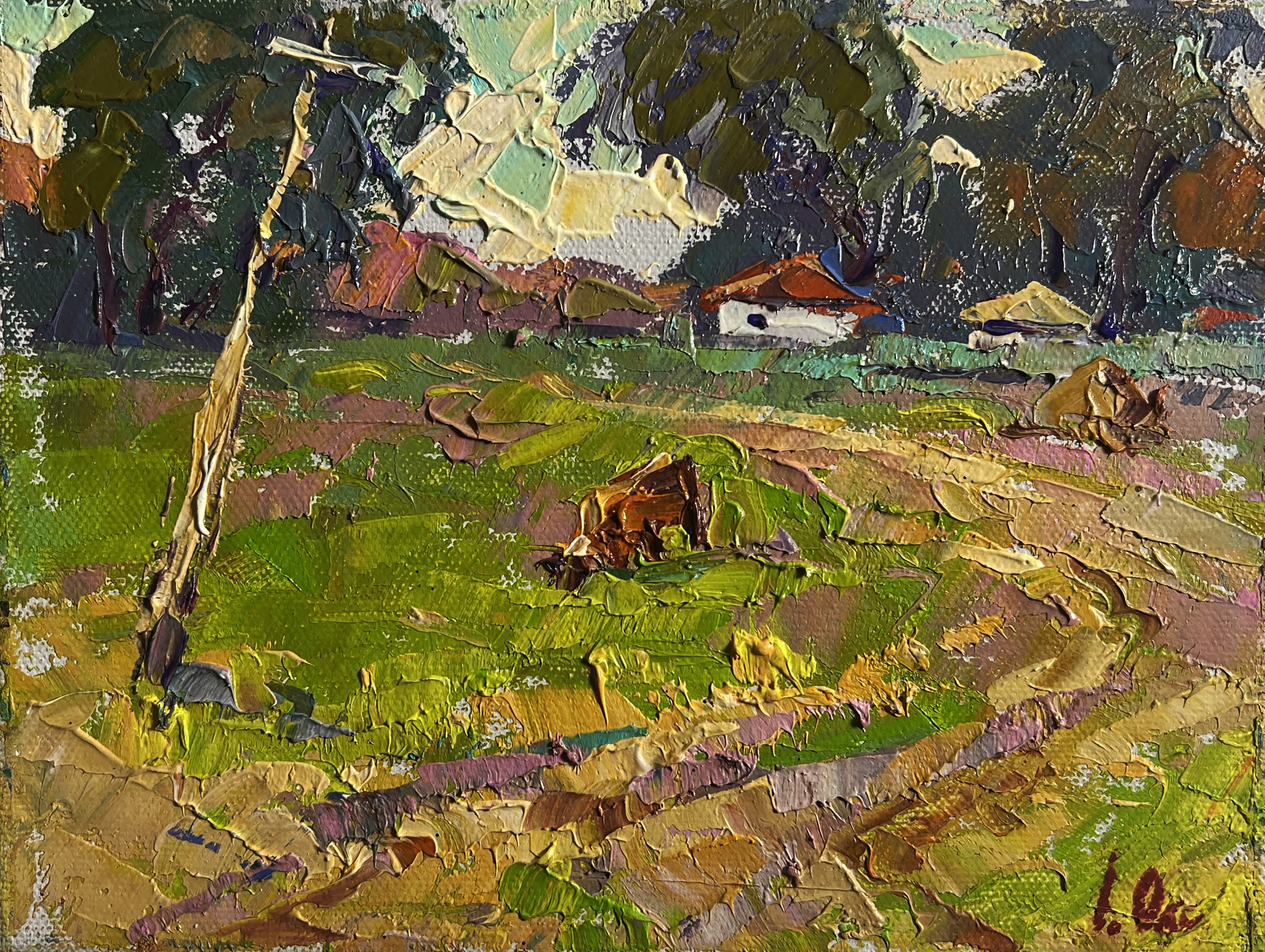 Oksana Ivanyuk, The road leading to the village Oksana Ivanyuk, The road leading to the village