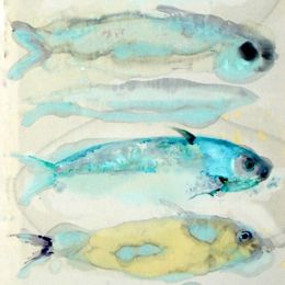 Pintura, Les poissons bleus, Laurence Leccia