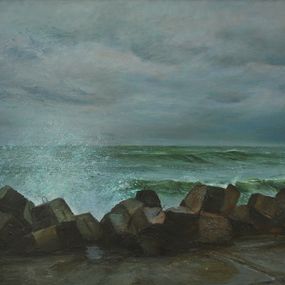Gemälde, The Hour of the Storm, Foti Fotev