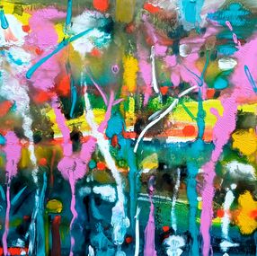 Gemälde, Abstract forest-I, Stanislav Bojankov