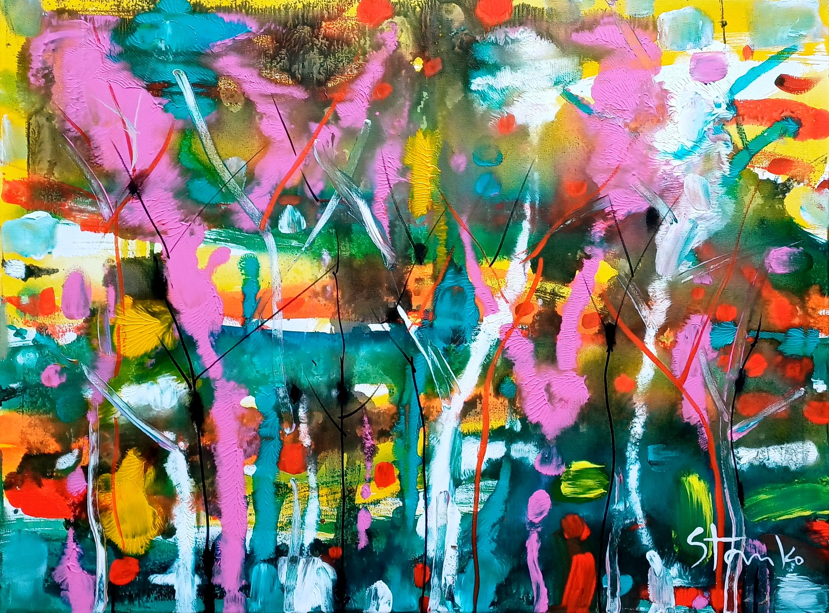 Stanislav Bojankov, Abstract forest-III Stanislav Bojankov, Abstract forest-III