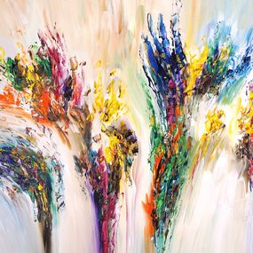 Painting, Joyful symphony XL 6, Peter Nottrott