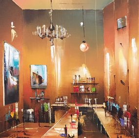 Gemälde, Classic café, Jean-Michel Cavalli