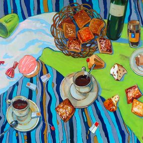 Gemälde, Coffee and tea, Madalena Zampassi