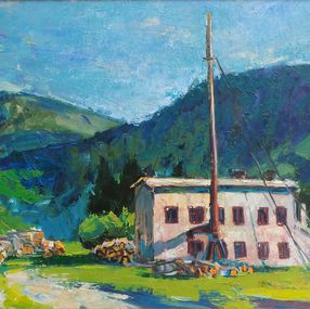 Painting, Old boiler house, Vladyslav Kazachenko