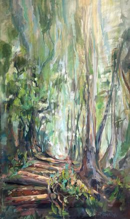 Painting, The magic of the Forest, Momalyu Liubov Kriuchkova
