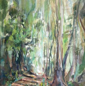 Peinture, The magic of the Forest, Momalyu Liubov Kriuchkova