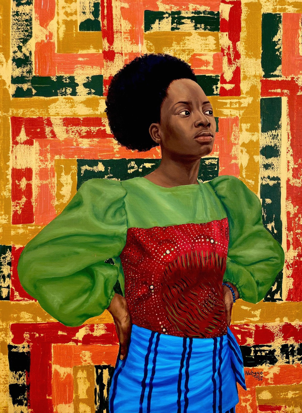 Adebayo Taiwo, Unwavering Gaze Adebayo Taiwo, Unwavering Gaze