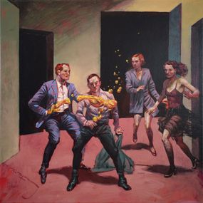 Gemälde, Watchmen (Truth Crush), Alexander Lufer